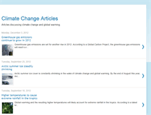 Tablet Screenshot of climatechangearticles.blogspot.com