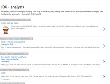 Tablet Screenshot of idx-analysis.blogspot.com