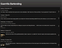 Tablet Screenshot of guerrillabartending.blogspot.com