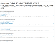 Tablet Screenshot of cheaptoheartdiseasebook.blogspot.com