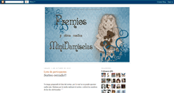 Desktop Screenshot of premios-minidamiselas.blogspot.com