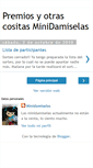 Mobile Screenshot of premios-minidamiselas.blogspot.com