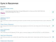 Tablet Screenshot of gyms-in-roscommon.blogspot.com