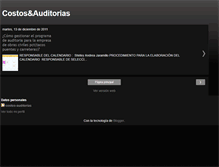 Tablet Screenshot of costos-auditorias.blogspot.com