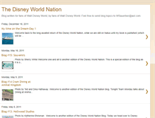 Tablet Screenshot of disneyworldnation.blogspot.com