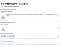 Tablet Screenshot of ildisinformatore.blogspot.com
