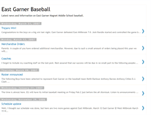 Tablet Screenshot of eastgarnerbaseball.blogspot.com