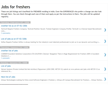 Tablet Screenshot of fresherjob.blogspot.com