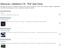 Tablet Screenshot of profjoaocesar.blogspot.com