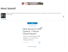 Tablet Screenshot of aboutspazoid.blogspot.com