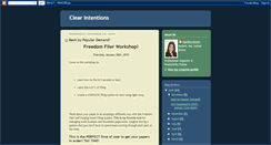 Desktop Screenshot of clearintentionsnw.blogspot.com