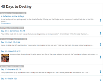 Tablet Screenshot of destinycampaign.blogspot.com