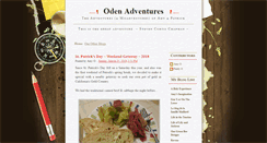 Desktop Screenshot of odenadventures.blogspot.com