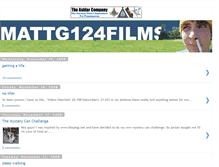 Tablet Screenshot of mattgblogs.blogspot.com
