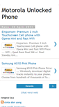 Mobile Screenshot of motorolaunlockedphone.blogspot.com