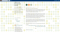 Desktop Screenshot of oklahomaperiodontalhealth.blogspot.com