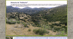 Desktop Screenshot of dietario-del-solitario.blogspot.com