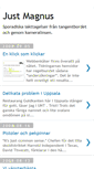 Mobile Screenshot of justmagnus.blogspot.com