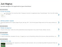 Tablet Screenshot of justmagnus.blogspot.com