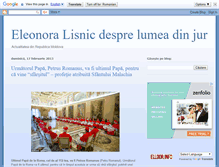 Tablet Screenshot of eleonora-lisnic.blogspot.com