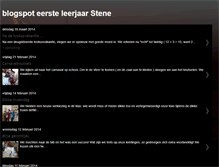 Tablet Screenshot of go-stene-eersteleerjaar.blogspot.com