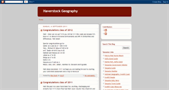 Desktop Screenshot of haverstockgeography.blogspot.com