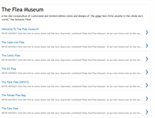 Tablet Screenshot of fleamuseum.blogspot.com