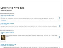 Tablet Screenshot of conservative-news-blog.blogspot.com