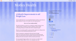 Desktop Screenshot of motleyhealth.blogspot.com