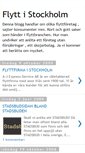 Mobile Screenshot of flyttistockholm.blogspot.com