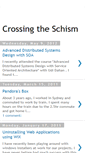 Mobile Screenshot of crossingtheschism.blogspot.com