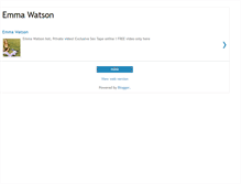 Tablet Screenshot of emma-watson-xxx.blogspot.com