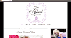 Desktop Screenshot of alchemybaking.blogspot.com