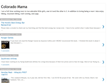 Tablet Screenshot of colorado-mama.blogspot.com