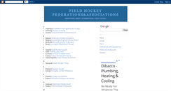 Desktop Screenshot of fieldhockeyfederationsandassociations.blogspot.com