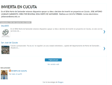 Tablet Screenshot of inviertaencucuta.blogspot.com