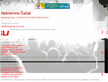 Tablet Screenshot of nekretninecacak.blogspot.com