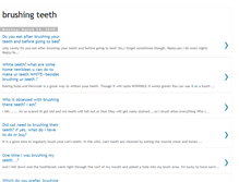 Tablet Screenshot of brushing-teeth4.blogspot.com