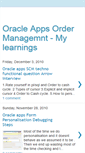 Mobile Screenshot of oracleapps-mylearnings.blogspot.com