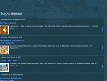 Tablet Screenshot of blog-experiencias.blogspot.com