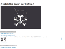 Tablet Screenshot of edicionesblackcatbones.blogspot.com