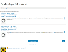 Tablet Screenshot of desdeelojodelhuracan.blogspot.com