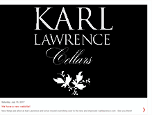Tablet Screenshot of karllawrence.blogspot.com