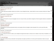 Tablet Screenshot of cantinhofabuloso.blogspot.com