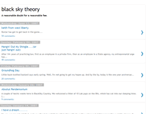 Tablet Screenshot of blackskytheory.blogspot.com