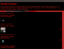 Tablet Screenshot of karatecontato.blogspot.com
