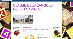 Desktop Screenshot of classedelscargolsidelesmarietes.blogspot.com