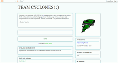 Desktop Screenshot of cycloneteam.blogspot.com