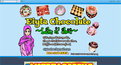 Desktop Screenshot of eiytachocolate.blogspot.com