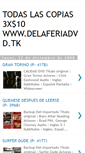Mobile Screenshot of delaferiadvdestrenos.blogspot.com